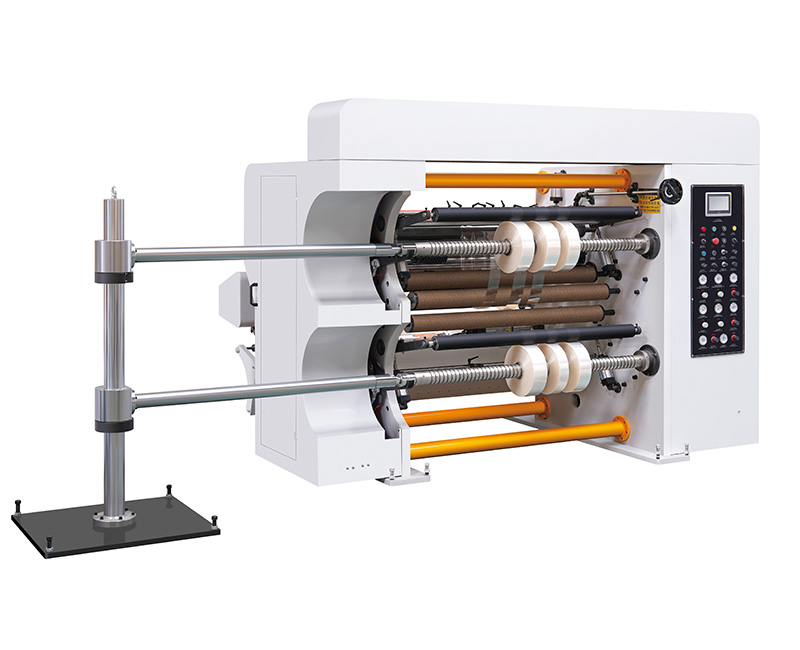 Полностью автоматическая машина для продольной резки и перемотки